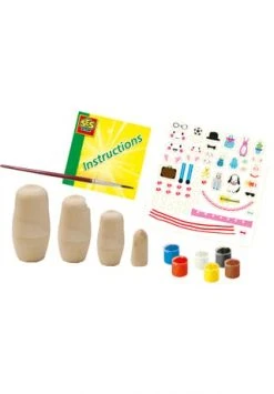 SES CREATIVE® Bastelset "Matroschkas Bemalen" Mehrfarbig 11 SES CREATIVE® Bastelset "Matroschkas Bemalen" Mehrfarbig -Spielzeug für Kinder Verkäufe unnamed file 1018