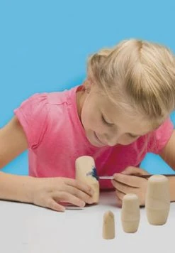 SES CREATIVE® Bastelset "Matroschkas Bemalen" Mehrfarbig 12 SES CREATIVE® Bastelset "Matroschkas Bemalen" Mehrfarbig -Spielzeug für Kinder Verkäufe unnamed file 1019