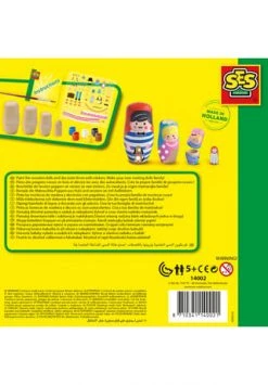 SES CREATIVE® Bastelset "Matroschkas Bemalen" Mehrfarbig 13 SES CREATIVE® Bastelset "Matroschkas Bemalen" Mehrfarbig -Spielzeug für Kinder Verkäufe unnamed file 1020