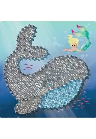 Ravensburger String It Midi Fadenbilder-Set "Ocean" MEHRFARBIG 4 Ravensburger String It Midi Fadenbilder-Set "Ocean" MEHRFARBIG – Bild 2