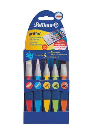Pelikan Pinselset "griffix", 5-teilig 10 Pelikan Pinselset "griffix", 5-teilig – Bild 8
