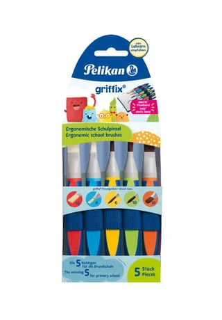 Pelikan Pinselset "griffix", 5-teilig 29 Pelikan Pinselset "griffix", 5-teilig – Bild 27