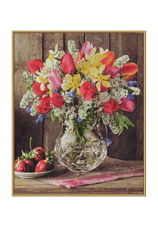 Schipper Malen Nach Zahlen "Gruß Aus Dem Bauerngarten" BUNT 4 Schipper Malen Nach Zahlen "Gruß Aus Dem Bauerngarten" BUNT – Bild 2