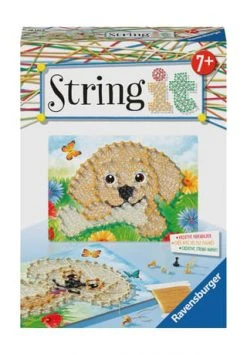 Ravensburger String It Mini Fadenbilder-Set "Dogs" BRAUN