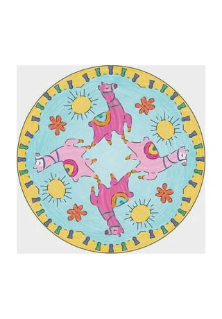 Ravensburger Original Mandala-Designer - Lama Mehrfarbig 4 Ravensburger Original Mandala-Designer - Lama Mehrfarbig – Bild 2