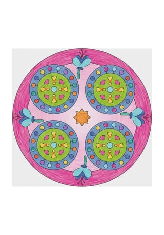 Ravensburger Original Mandala-Designer - Lama Mehrfarbig 5 Ravensburger Original Mandala-Designer - Lama Mehrfarbig – Bild 3