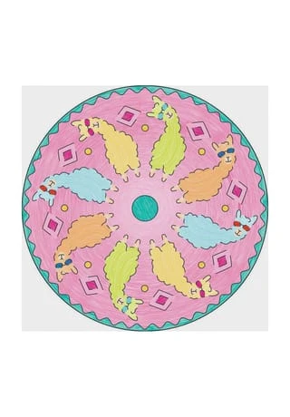 Ravensburger Original Mandala-Designer - Lama Mehrfarbig 6 Ravensburger Original Mandala-Designer - Lama Mehrfarbig – Bild 4