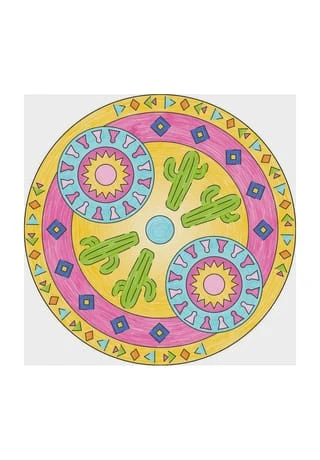 Ravensburger Original Mandala-Designer - Lama Mehrfarbig 8 Ravensburger Original Mandala-Designer - Lama Mehrfarbig – Bild 6