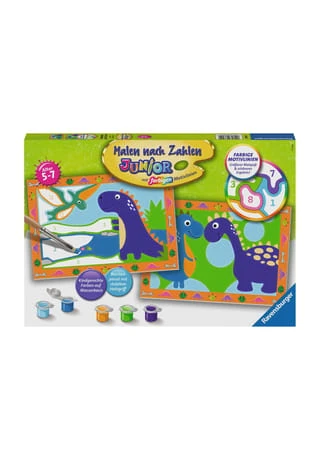 Ravensburger Malen Nach Zahlen Junior "Land Der Dinosaurier" MEHRFARBIG 3 Ravensburger Malen Nach Zahlen Junior "Land Der Dinosaurier" MEHRFARBIG