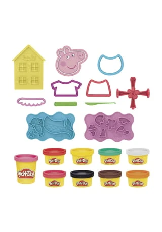 Play-Doh Peppa Pig Knet-Set "Peppa Wutz Stylingset" MF 4 Play-Doh Peppa Pig Knet-Set "Peppa Wutz Stylingset" MF – Bild 2