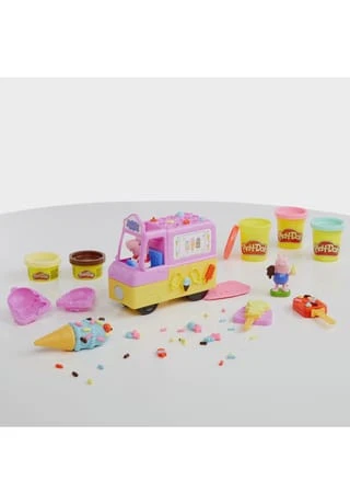 Play-Doh Peppa Pig Knet-Set "Peppas Eiswagen" MF 10 Play-Doh Peppa Pig Knet-Set "Peppas Eiswagen" MF – Bild 8