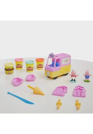 Play-Doh Peppa Pig Knet-Set "Peppas Eiswagen" MF 13 Play-Doh Peppa Pig Knet-Set "Peppas Eiswagen" MF – Bild 11