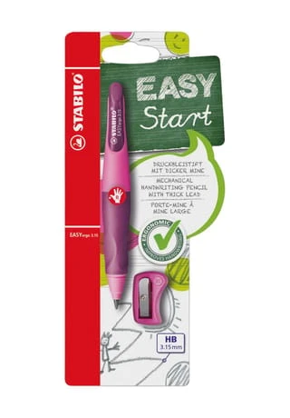 STABILO Druckbleistift "EASYergo", HB 3,15, Für Rechtshänder VIOLETT 3 STABILO Druckbleistift "EASYergo", HB 3,15, Für Rechtshänder VIOLETT