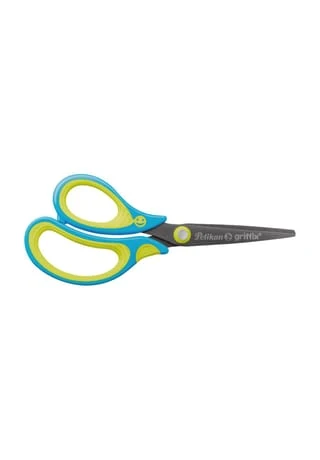 Pelikan Schulschere "griffix", Linkshänder, Spitz 4 Pelikan Schulschere "griffix", Linkshänder, Spitz – Bild 2