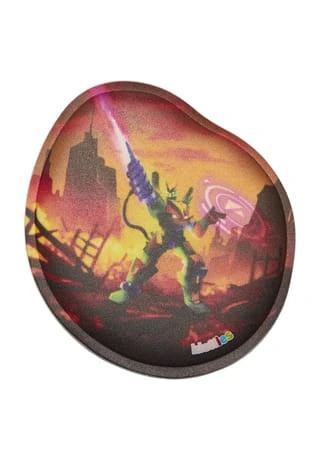 Ergobag Klettie "Roboter", 9 Cm, Rucksack Zubehör, Für Jungen Mehrfarbig 5 Ergobag Klettie "Roboter", 9 Cm, Rucksack Zubehör, Für Jungen Mehrfarbig – Bild 3