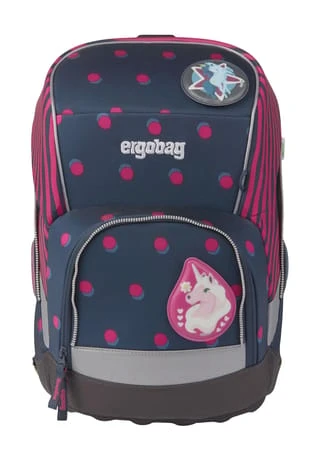 Ergobag Schulranzen-Set Wide "Schubi DuBär", 5-teilig Marine/ Lila 4 Ergobag Schulranzen-Set Wide "Schubi DuBär", 5-teilig Marine/ Lila – Bild 2