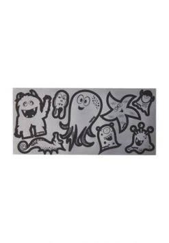 Ergobag Sticker Set "Reflexie-Sticker" Silber