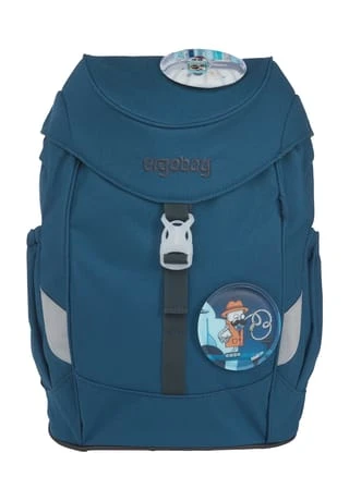 Ergobag Kinderrucksack "RobotBär", Inkl. 2 Kletties Jeansblau 3 Ergobag Kinderrucksack "RobotBär", Inkl. 2 Kletties Jeansblau