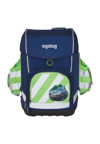 Ergobag Schulrucksack Zubehör, Seitentaschen Zip-Set, Mit Reflektor, Für Kinder Grün 8 Ergobag Schulrucksack Zubehör, Seitentaschen Zip-Set, Mit Reflektor, Für Kinder Grün – Bild 6