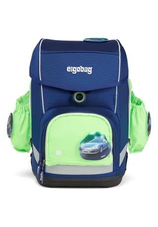 Ergobag Seitentaschen, Zip-Set, 3-tlg. Grün 4 Ergobag Seitentaschen, Zip-Set, 3-tlg. Grün – Bild 2