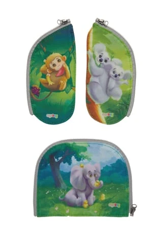 Ergobag Zippies "Zoobabies", Schulrucksack-Zubehör, 3-teilig Zoobabies 3 Ergobag Zippies "Zoobabies", Schulrucksack-Zubehör, 3-teilig Zoobabies