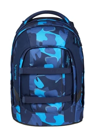 Satch Schulrucksack "pack - Troublemaker", Camouflage, Für Kinder Blau 3 Satch Schulrucksack "pack - Troublemaker", Camouflage, Für Kinder Blau