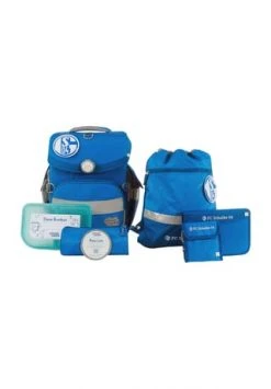School Mood Schulranzenset Timeless Air+ FC Schalke 04 BLAU