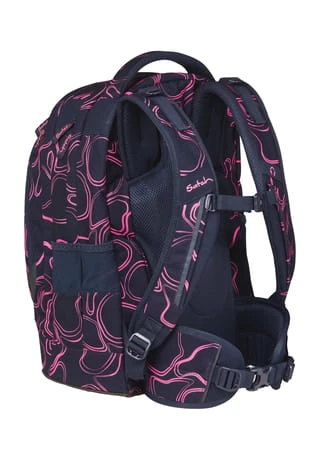 Satch Schulrucksack "pack Pink Supreme" Schwarz/ Pink 5 Satch Schulrucksack "pack Pink Supreme" Schwarz/ Pink – Bild 3