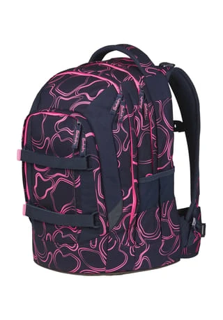 Satch Schulrucksack "pack Pink Supreme" Schwarz/ Pink 8 Satch Schulrucksack "pack Pink Supreme" Schwarz/ Pink – Bild 6