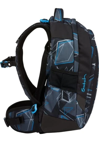 Satch Schulrucksack "sleek Deep Dimension", Für Kinder Schwarz/ Grau/ Blau 6 Satch Schulrucksack "sleek Deep Dimension", Für Kinder Schwarz/ Grau/ Blau – Bild 4
