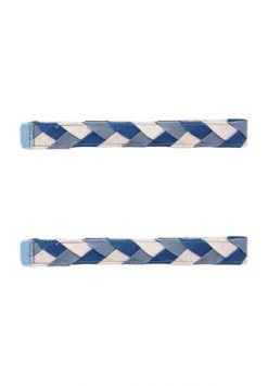 Satch Swaps "Braided Rose" Meander-blau