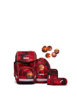 Ergobag Ranzen-Set Cubo, ALARMBÄRREITSCHAFT, 99 Farbe Wählen