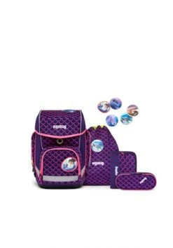 Ergobag Ranzen-Set Cubo, PERLENTAUCHBÄR, 99 PERLENTAUCHBÄR