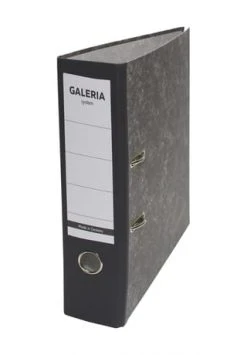 Müboplast® Papp-Ordner, DIN A4, 7 Cm Anthrazit/ Schwarz