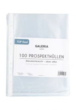 System Prospekthüllen, A4, 100 Stück