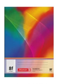 BRUNNEN Schulheft, DIN A5, Lineatur 8f, 16 Blatt