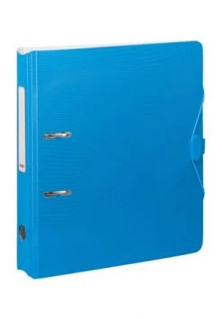 BRUNNEN Ordner "Wave", DIN A4, Mit Stifteschlaufe AZUR