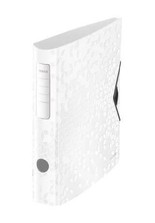 LEITZ® Ordner "Active WOW", Schmal, Weiß WEISS 3 LEITZ® Ordner "Active WOW", Schmal, Weiß WEISS