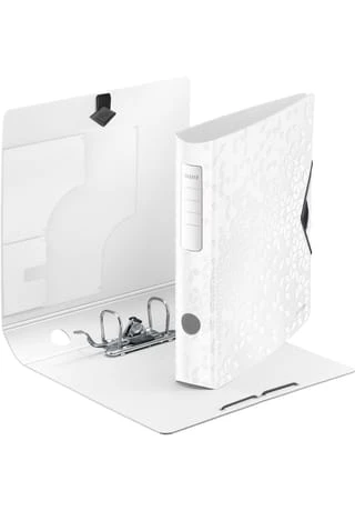 LEITZ® Ordner "Active WOW", Schmal, Weiß WEISS 4 LEITZ® Ordner "Active WOW", Schmal, Weiß WEISS – Bild 2