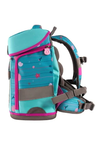 School Mood Schulranzenset Hero Air+ Lilly, Für Kinder Türkis/ Pink 5 School Mood Schulranzenset Hero Air+ Lilly, Für Kinder Türkis/ Pink – Bild 3