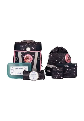 School Mood Schulranzenset Hero Air+ Ella, Für Kinder Rosa/ Schwarz 3 School Mood Schulranzenset Hero Air+ Ella, Für Kinder Rosa/ Schwarz