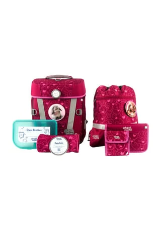 School Mood Schulranzenset Hero Air+ Hannah Pink/ Silber 3 School Mood Schulranzenset Hero Air+ Hannah Pink/ Silber