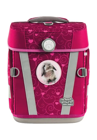 School Mood Schulranzenset Hero Air+ Hannah Pink/ Silber 4 School Mood Schulranzenset Hero Air+ Hannah Pink/ Silber – Bild 2