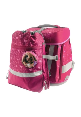 School Mood Schulranzenset Hero Air+ Hannah Pink/ Silber 9 School Mood Schulranzenset Hero Air+ Hannah Pink/ Silber – Bild 7