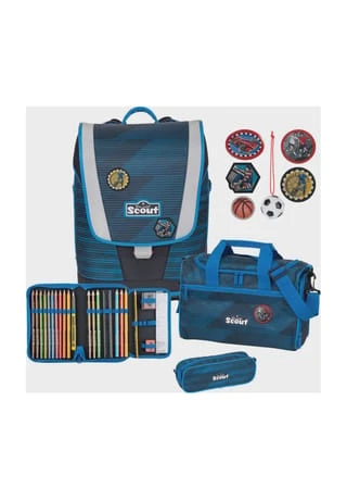 Scout® Schulranzen-Set Ultra Space, 4-teilig, Marine Black Dino 354 6 Scout® Schulranzen-Set Ultra Space, 4-teilig, Marine Black Dino 354 – Bild 4