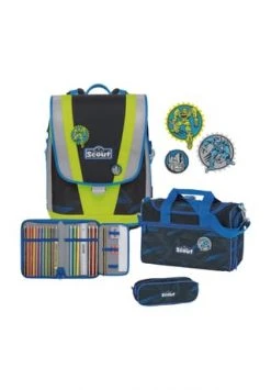 Scout® Schulranzen Ultra 4-tlg Lucky Heroes Lila/ Pink -Spielzeug für Kinder Verkäufe unnamed file 254