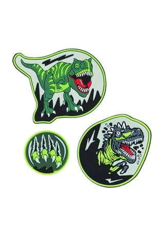 Scout® Funny Snaps "Black Dino", 3er Set GRÜN 3 Scout® Funny Snaps "Black Dino", 3er Set GRÜN