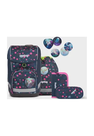 Ergobag Cubo Schulranzen-Set PhantBärsiewelt Glo Dunkelblau/ Pink 3 Ergobag Cubo Schulranzen-Set PhantBärsiewelt Glo Dunkelblau/ Pink