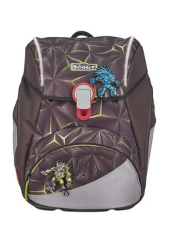 Scout® Schulranzen-Set Alpha "Safety Light - Dark Beast", 5-teilig Beast