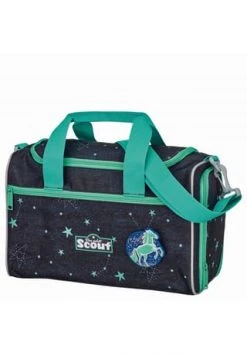 Scout® Ranzenset Sunny II LED Sternenhimmel, 4-teilig Dunkelblau/ Türkis/ Silber -Spielzeug für Kinder Verkäufe unnamed file 332